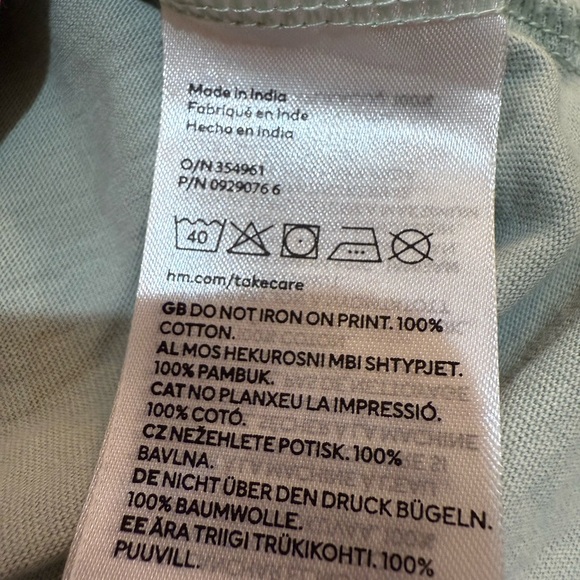 H&M Girl’s Dress Bundle Two Floral Long Sleeved Size 5 and 6 - Picture 10 of 10